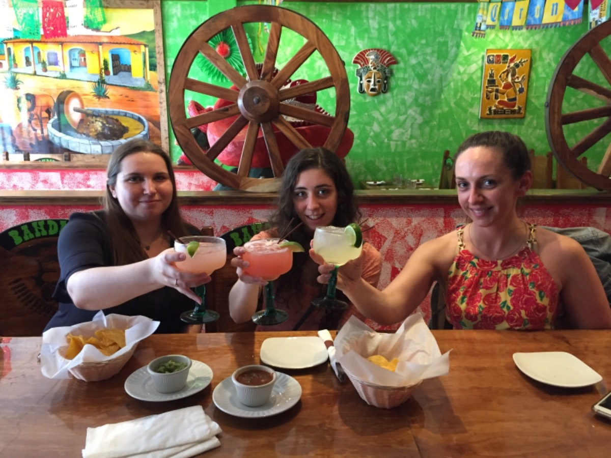 Drinks with friends at Bandido Mexican Restaurant 84 Washington St, Norwalk, CT 06854 (203) 354-9434