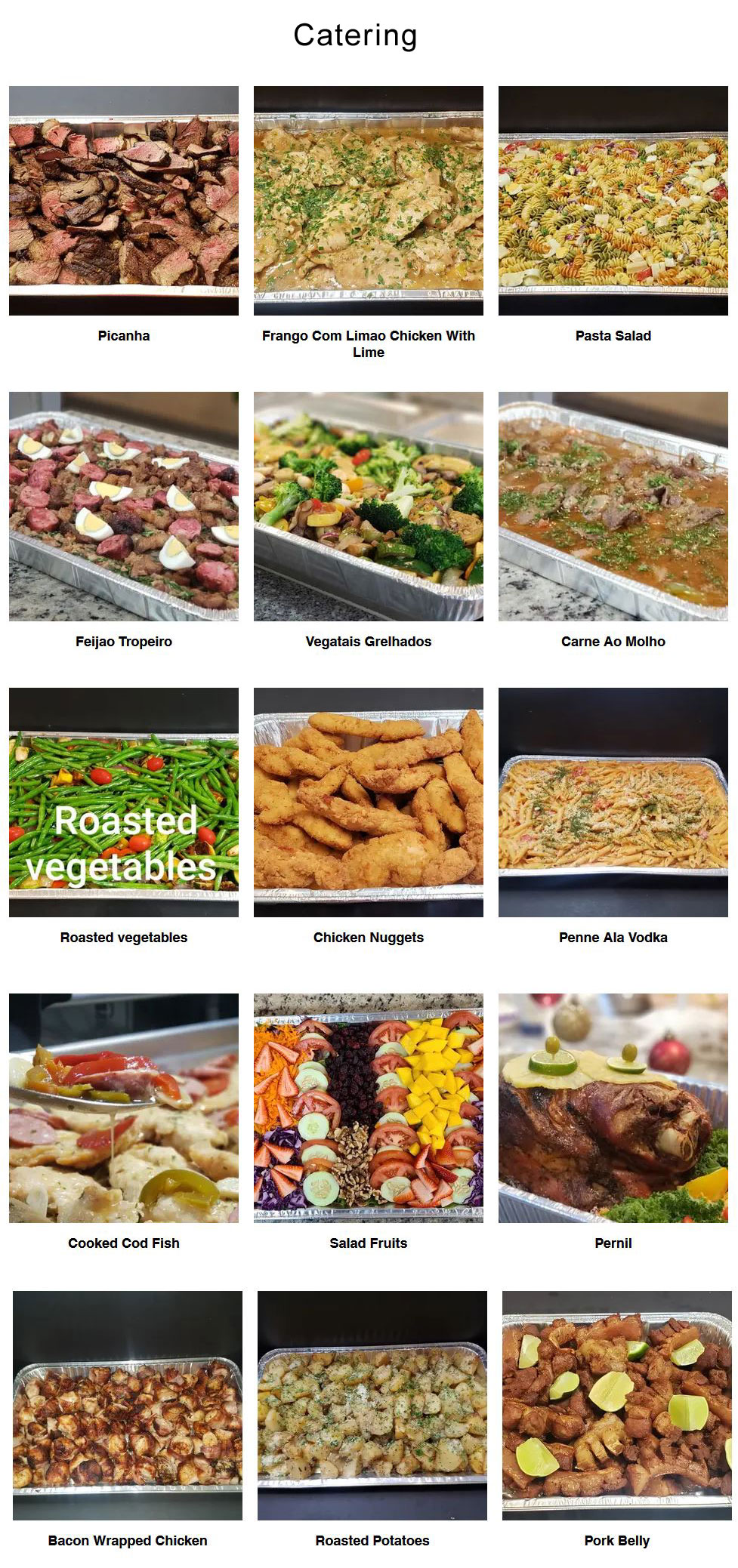 Restaurante da Graca 54 North Main Street Norwalk, CT 06854 Catering